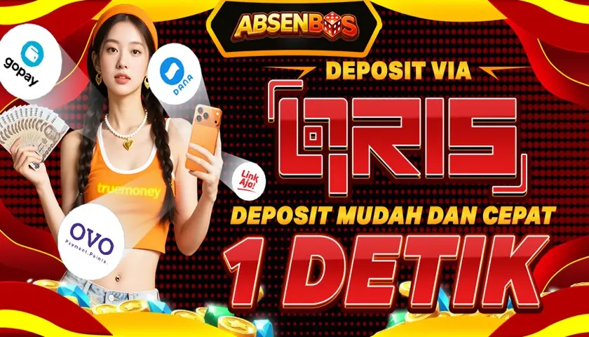 Deposit Mudah via QRIS ABSENBOS